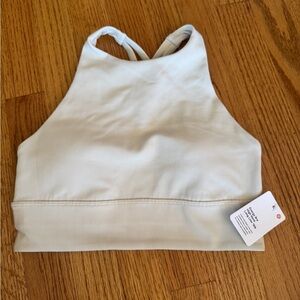 lululemon athletica Cream Sports Bra